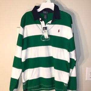 Never worn - Boys Polo rugby L(14-16)